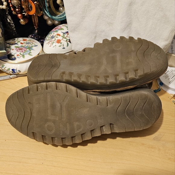 Fly London wedge sandals size 38 - Picture 7 of 10